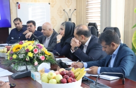 ارزیابی هشتمین جایزه بین المللی مدیریت دانشی KM4D  با حضور مدیر عامل محترم،ارزیابان گرامی در سیرجان برگزار گردید.